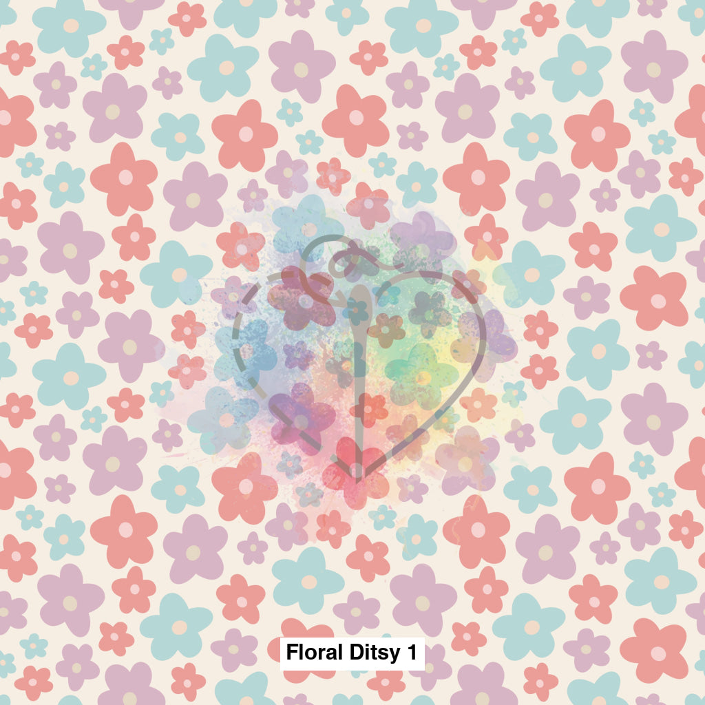 Floral Ditsy 1 Fabric