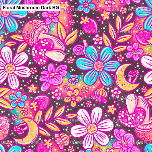 Floral Mushroom Dark Bg Lfs Catalog