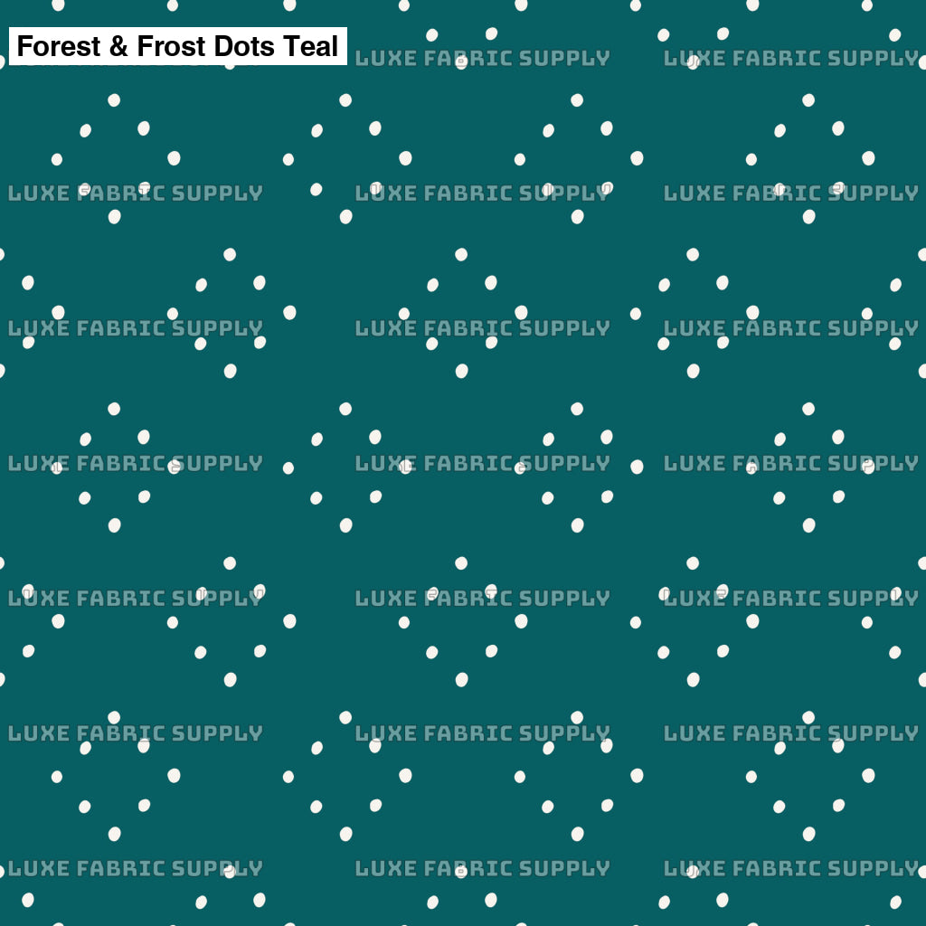 Forest & Frost Dots Teal Lfs Catalog