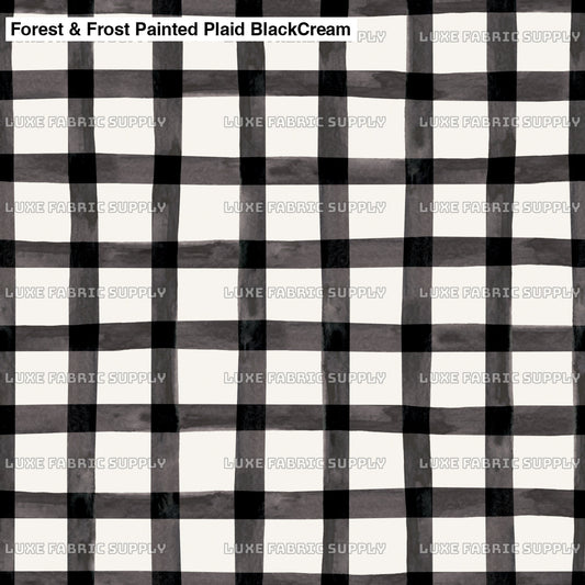 Forest & Frost Painted Plaid Blackcream Lfs Catalog