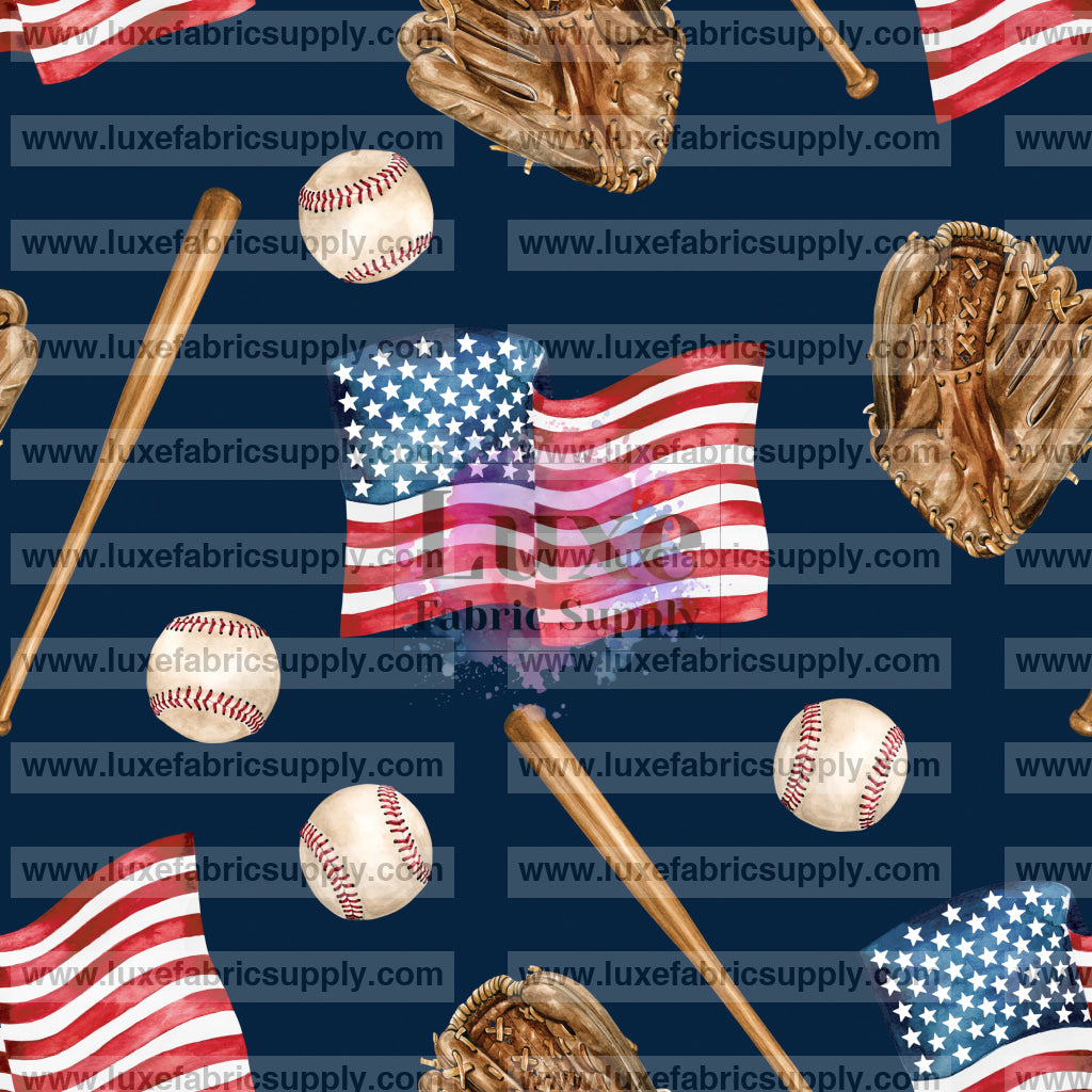 Freedom American Flag Baseball Blue Lfs Catalog