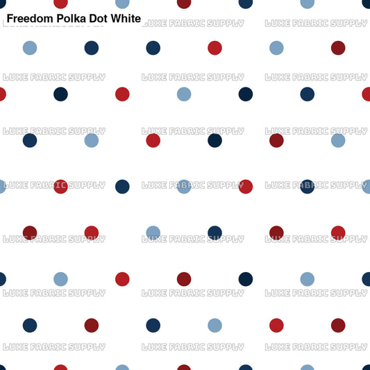 Freedom Polka Dot White Lfs Catalog