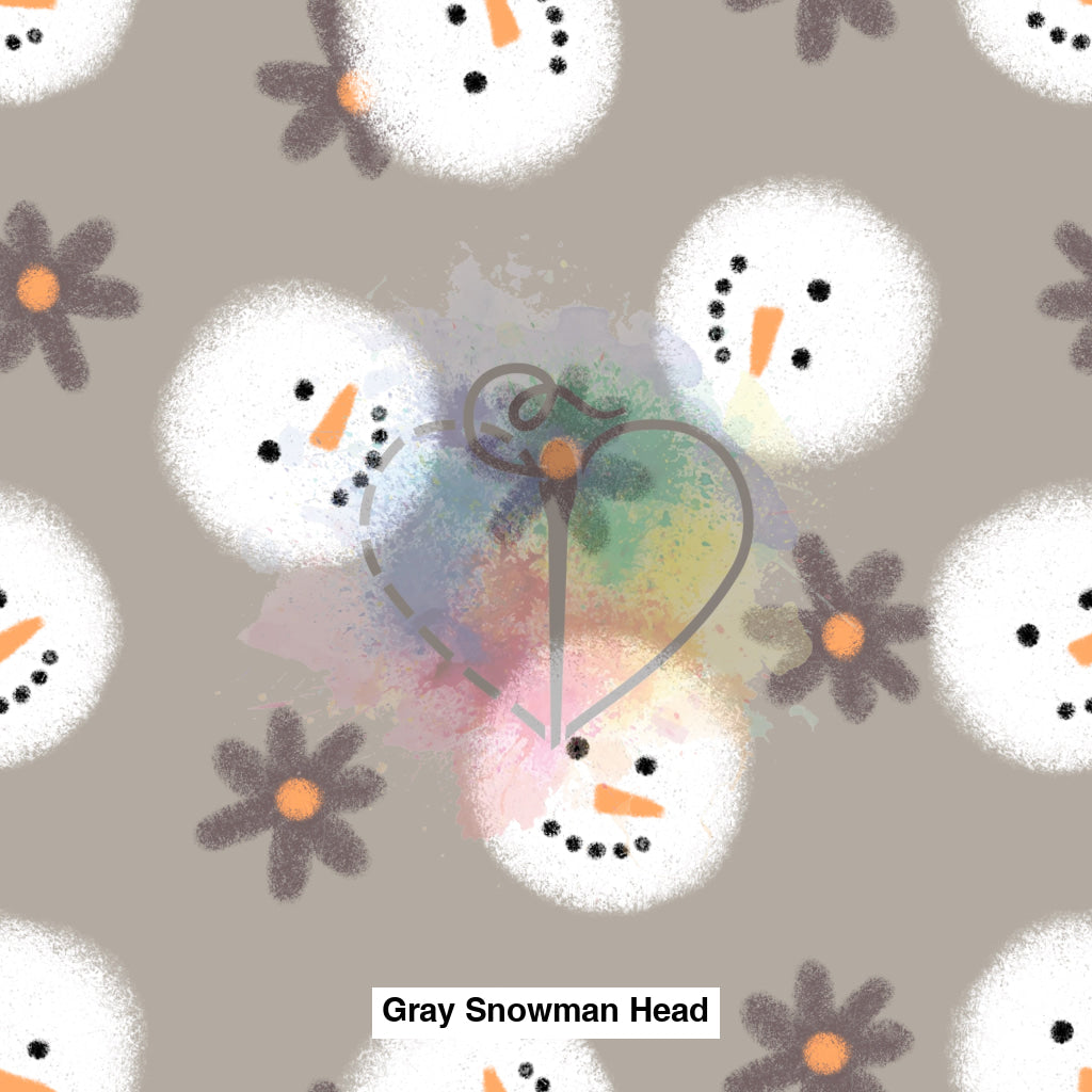 Gray Snowman Head Lfs Catalog