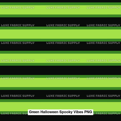 Green Halloween Spooky Vibes Png Panel