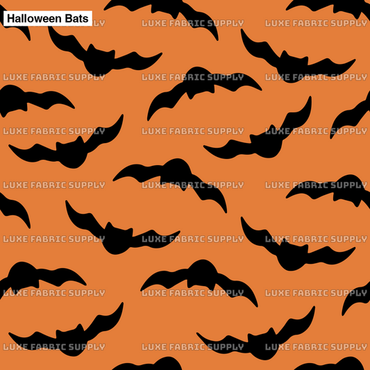 Halloween Bats Orange Lfs Catalog