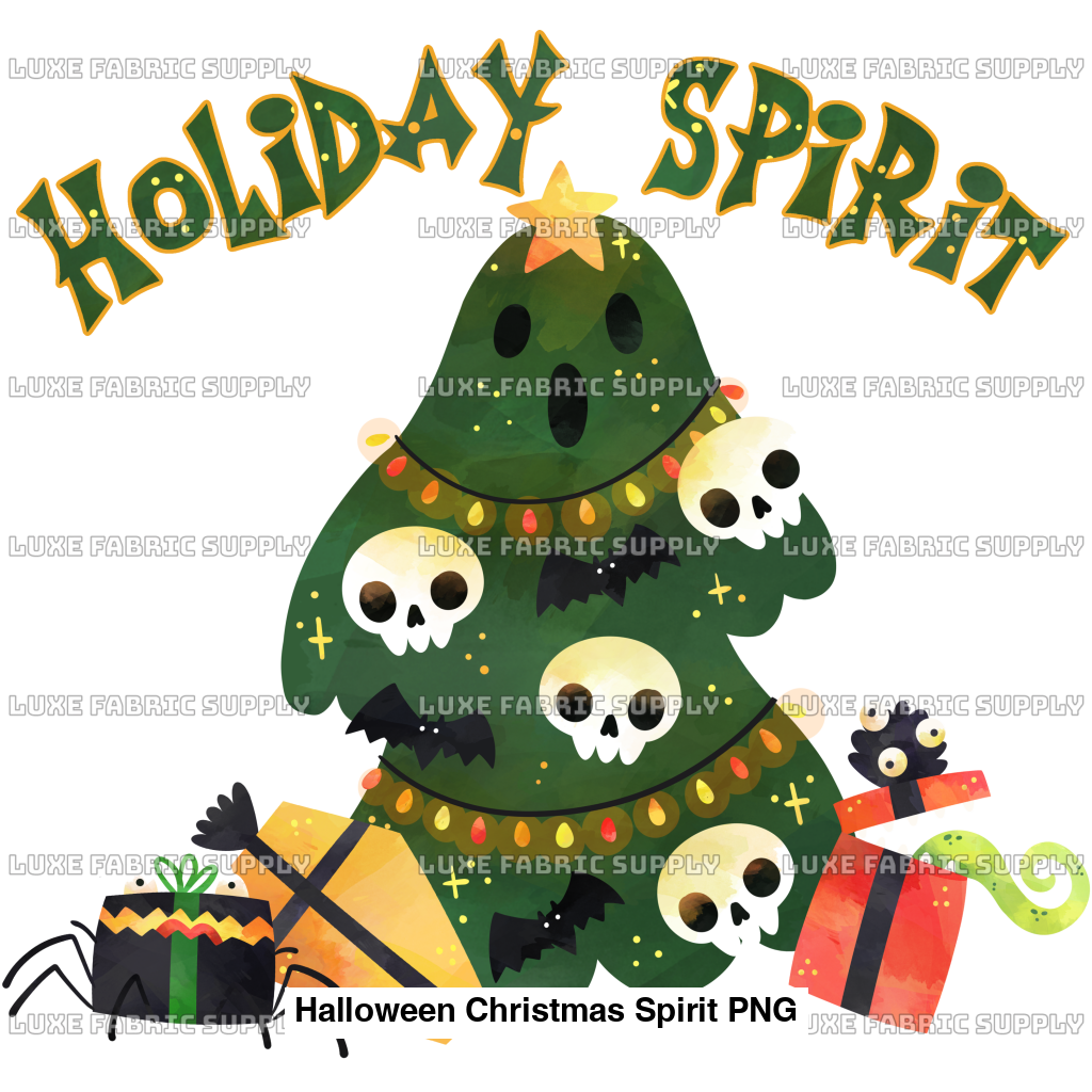 Halloween Christmas Spirit Png Panel