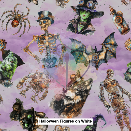 Halloween Figures On White Lfs Catalog