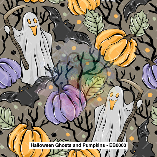 Halloween Ghosts And Pumpkins - Eb0003 Lfs Catalog