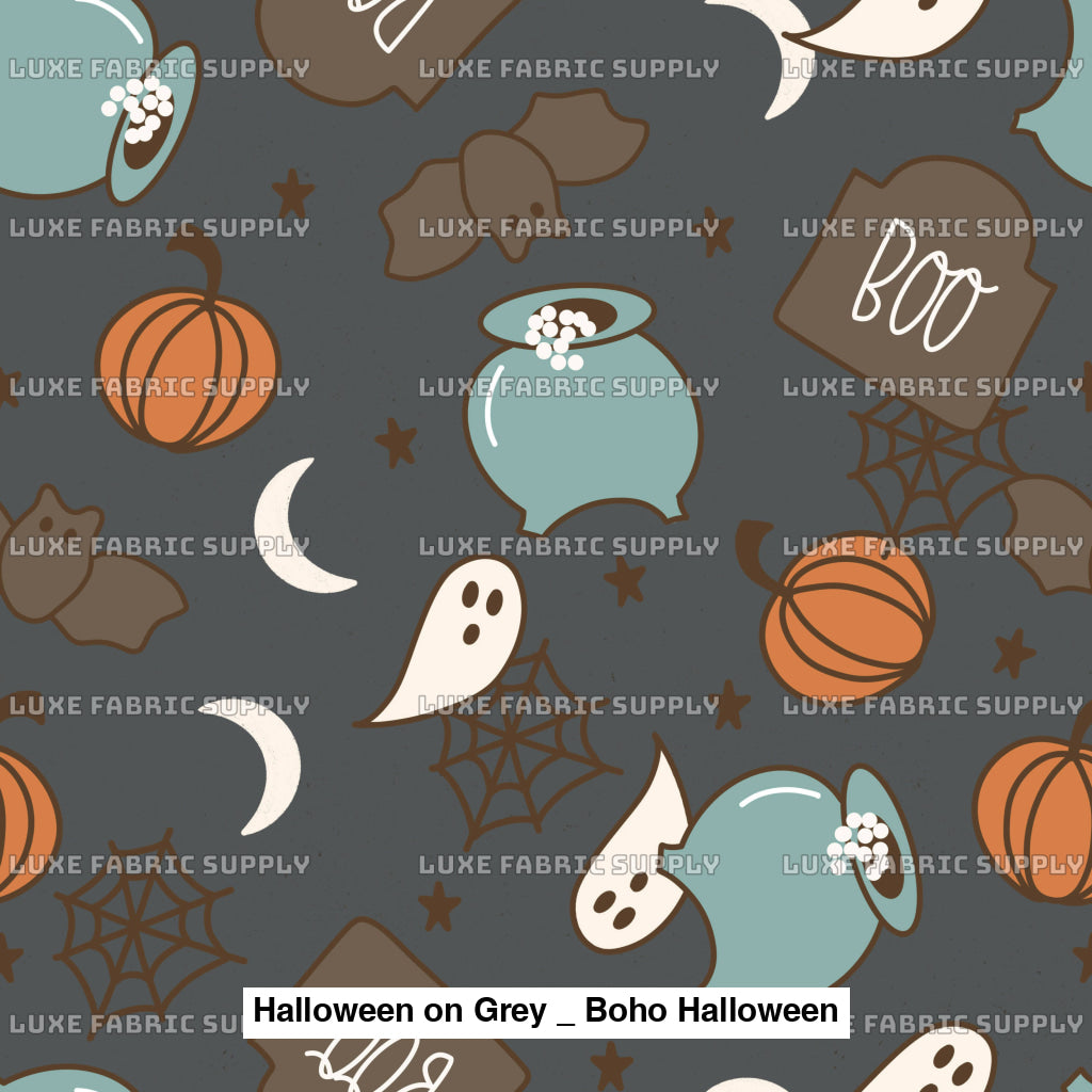 Halloween On Grey _ Boho Fvs Catalog