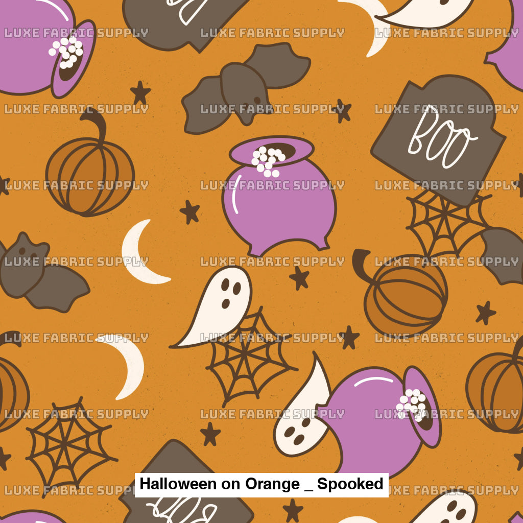 Halloween On Orange _ Spooked Fvs Catalog