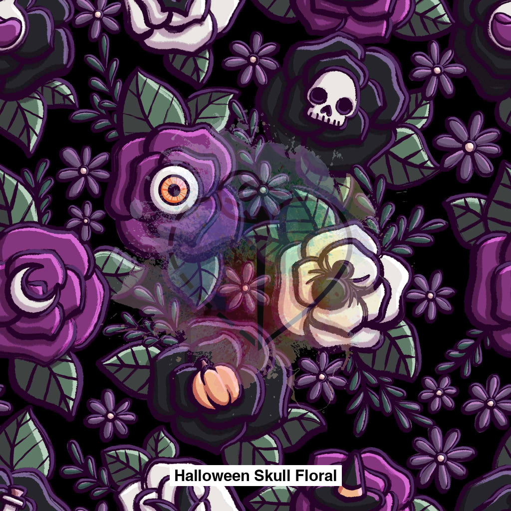 Halloween Skull Floral Main Lfs Catalog