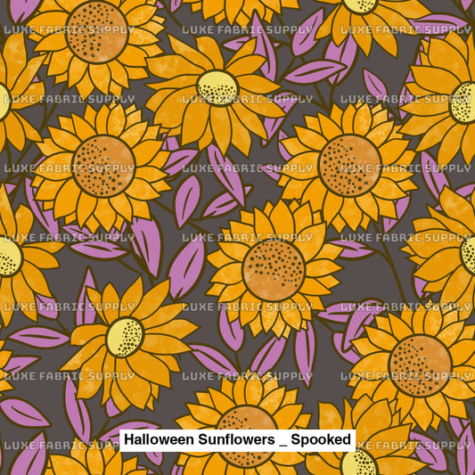 Halloween Sunflowers _ Spooked Fvs Catalog