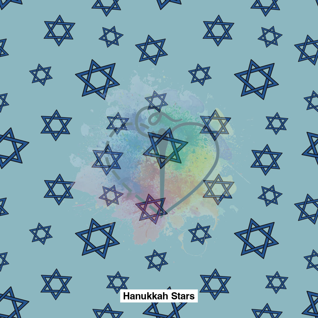 Hanukkah Stars Fabric