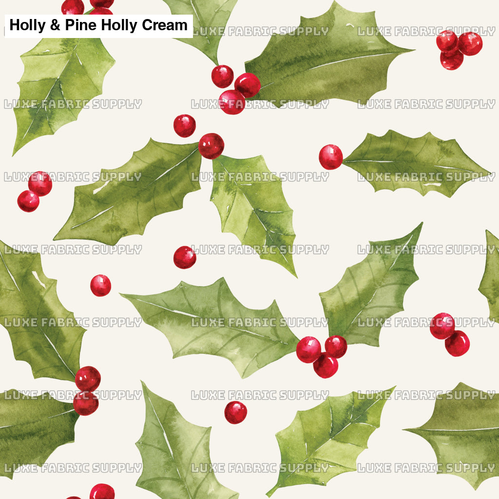 Holly & Pine Cream Lfs Catalog