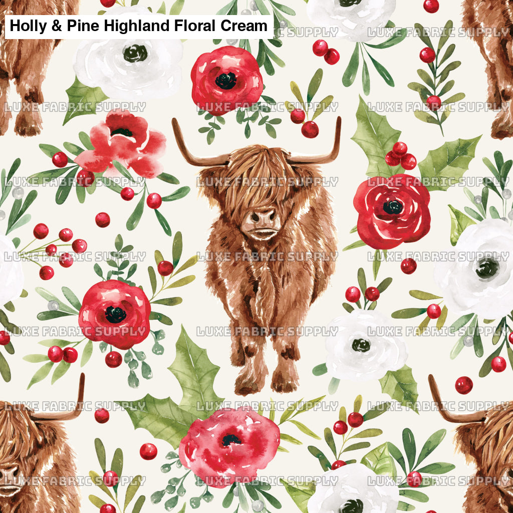 Holly & Pine Highland Floral Cream Lfs Catalog