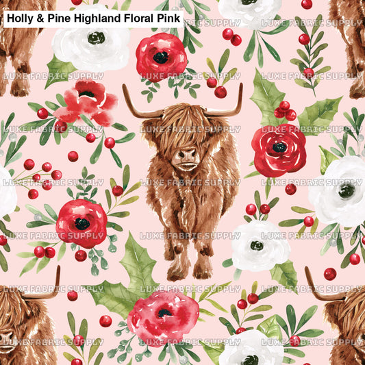 Holly & Pine Highland Floral Pink Lfs Catalog