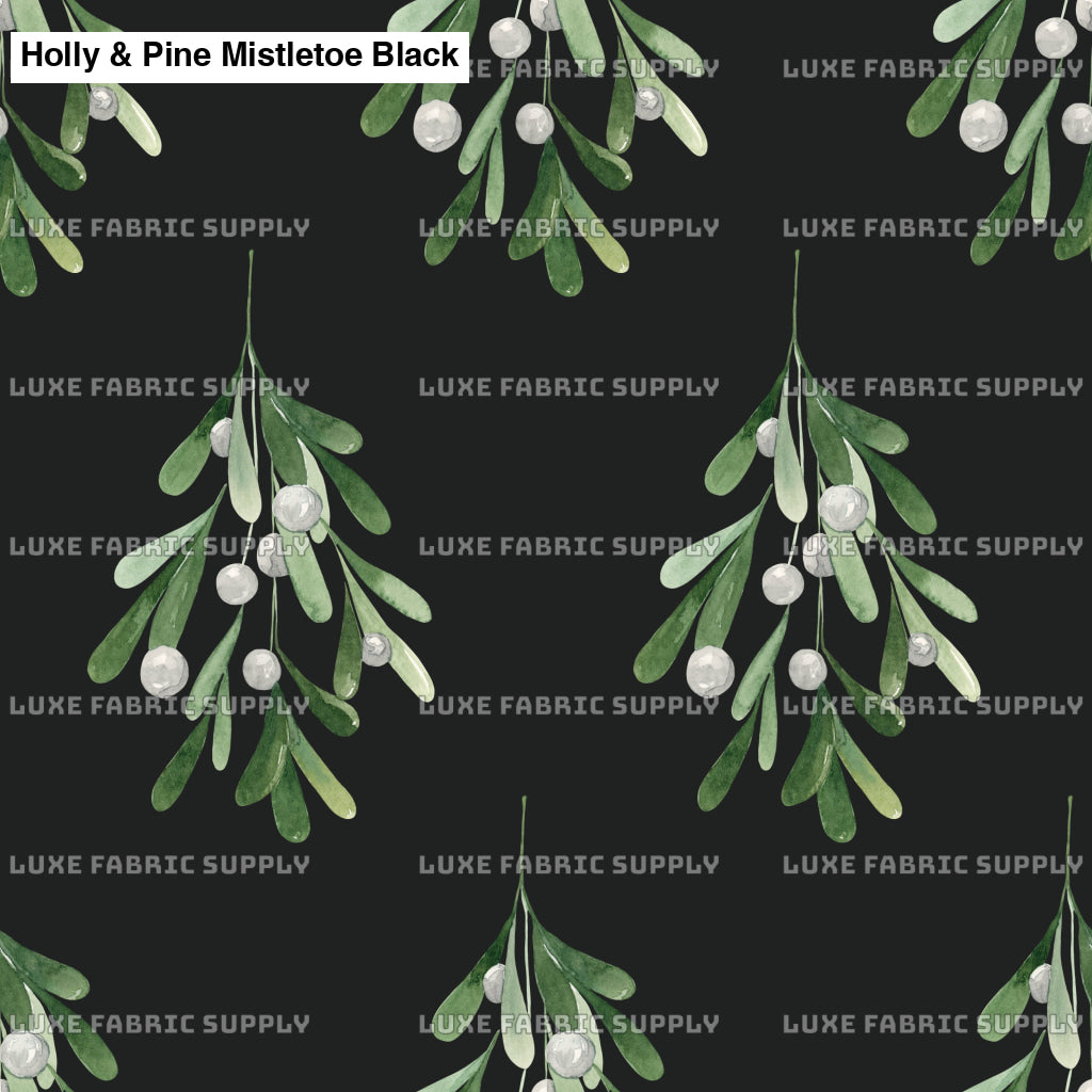 Holly & Pine Mistletoe Black Lfs Catalog