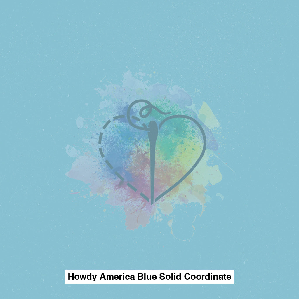 Howdy America Blue Solid Coordinate Lfs Catalog