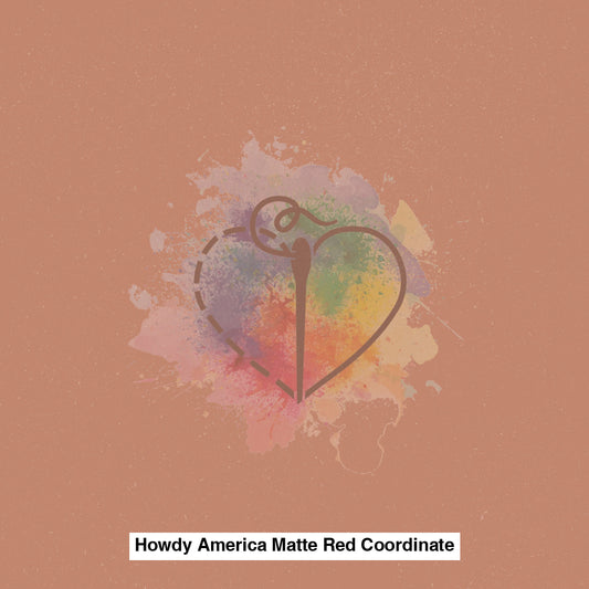 Howdy America Matte Red Coordinate Lfs Catalog