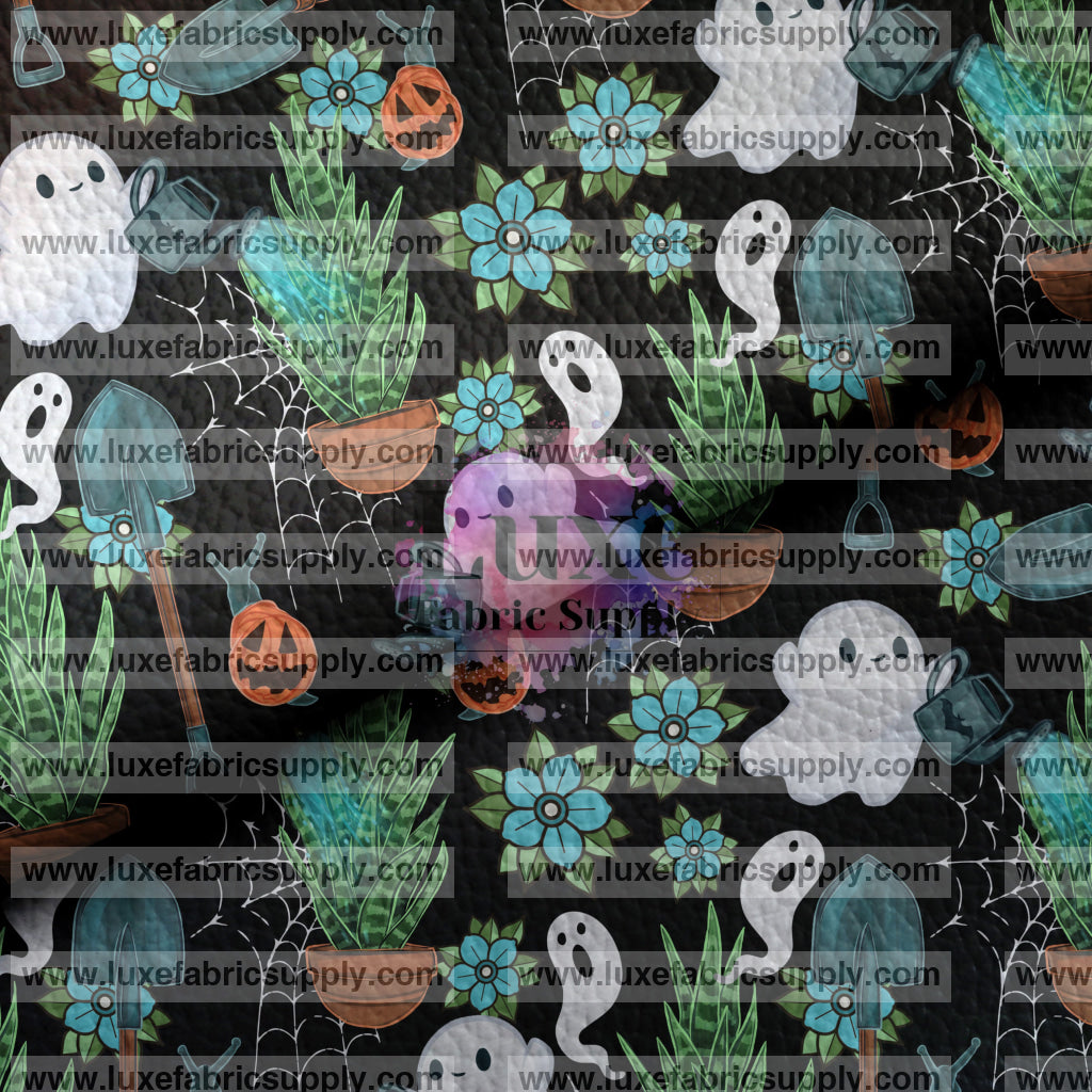 Hr Plant Ghosts - Faux Leather Sheet