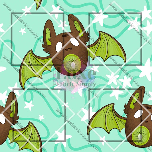 Hr0076 - Fruit Bats Kiwis Fabric
