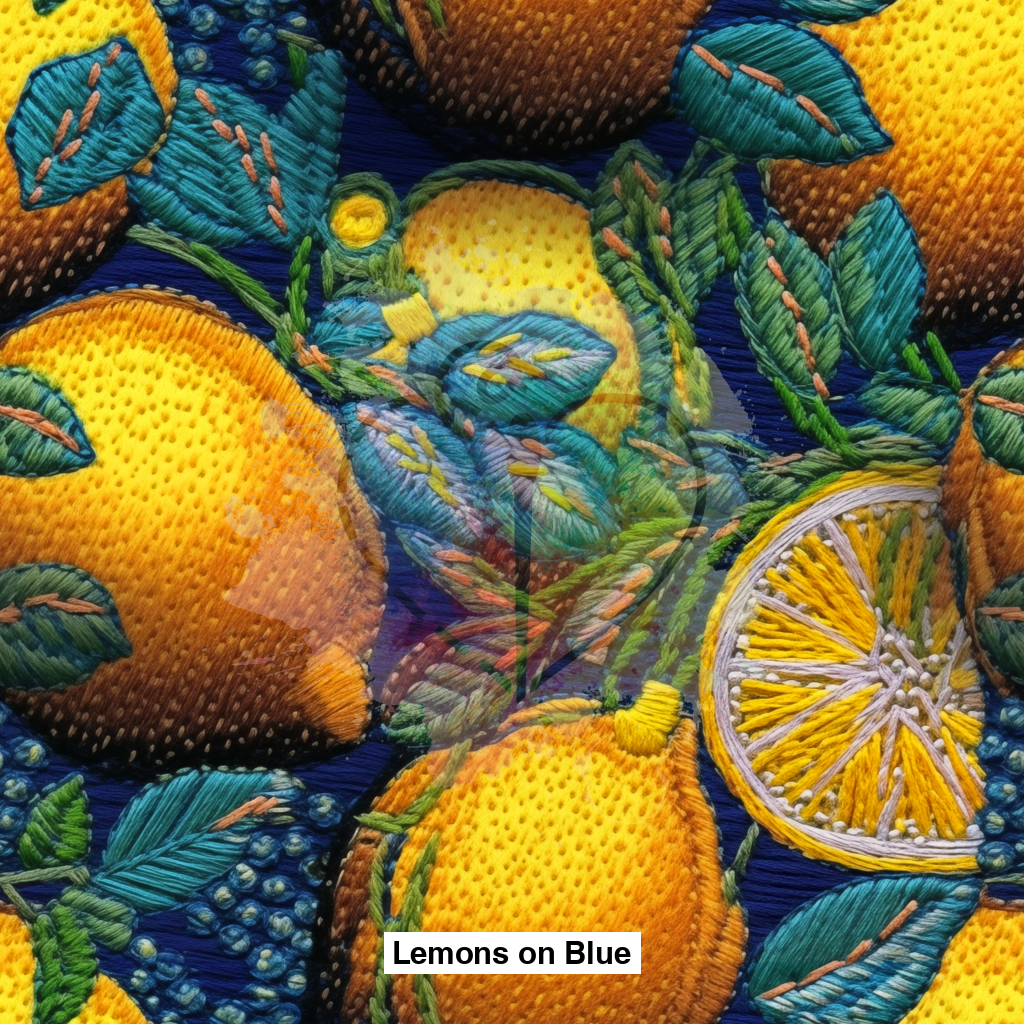 Lemons On Blue Lfs Catalog