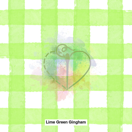 Lime Green Gingham Lfs Catalog