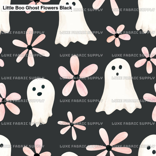 Little Boo Ghost Flowers Black Lfs Catalog