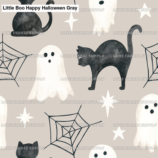 Little Boo Happy Halloween Gray Lfs Catalog