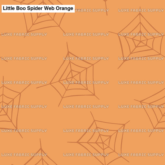 Little Boo Spider Web Orange Lfs Catalog