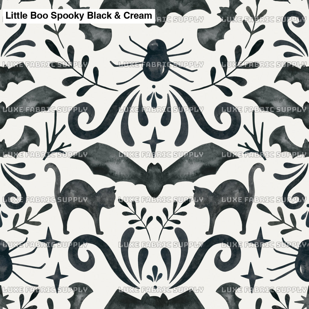 Little Boo Spooky Black & Cream Lfs Catalog