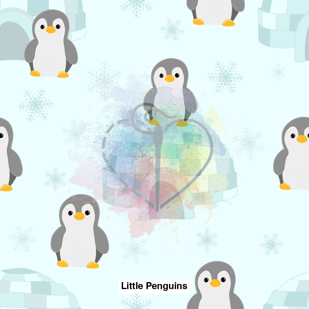 Little Penguins Fabric Fabrics