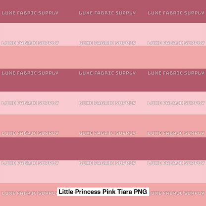 Little Princess Pink Tiara Png Panel