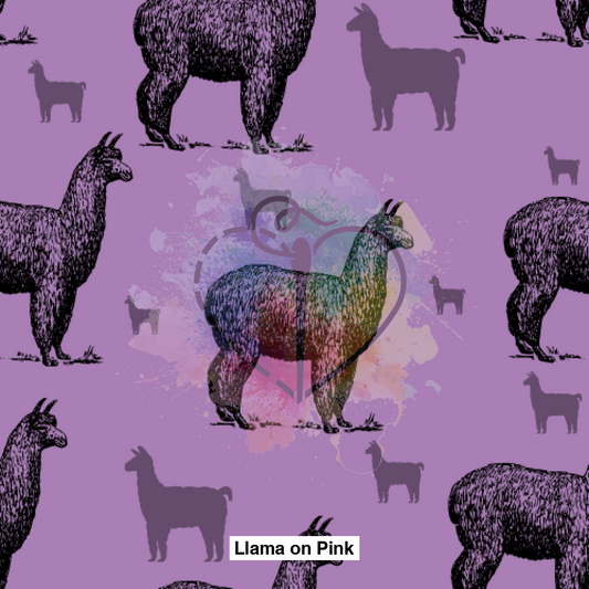 Llama On Pink Lfs Catalog