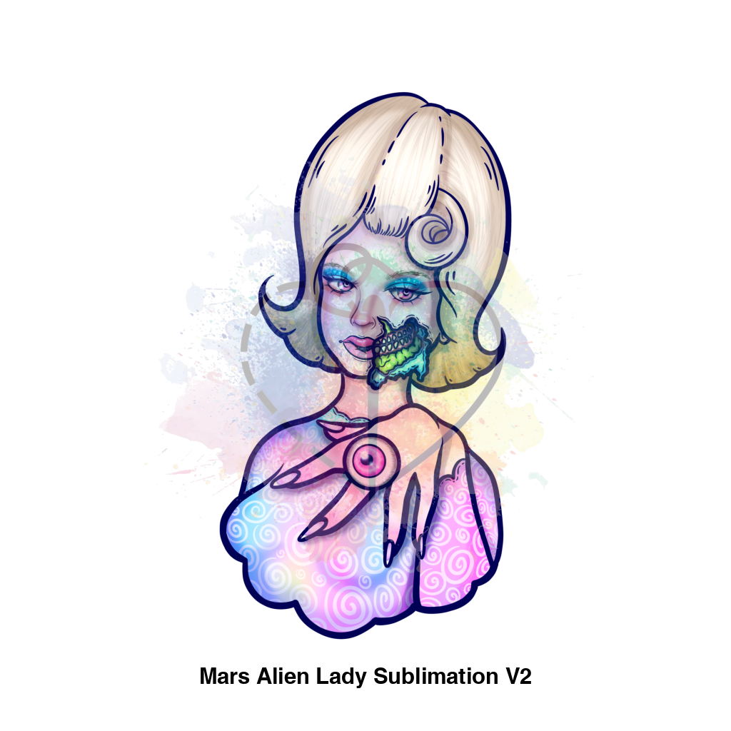 Mars Alien Lady Sublimation V2