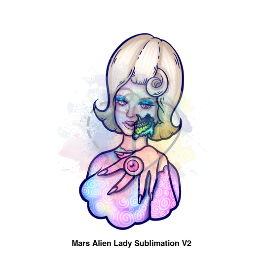 Mars Alien Lady Sublimation V2