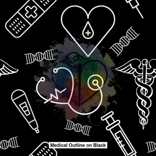 Medical Outline On Black Lfs Catalog