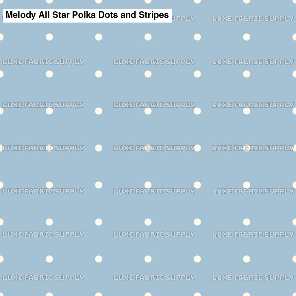 Melody All Star Polka Dots And Stripes All-Star Blue Lfs Catalog