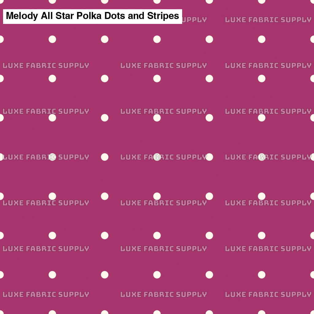 Melody All Star Polka Dots And Stripes All-Star Magenta Lfs Catalog