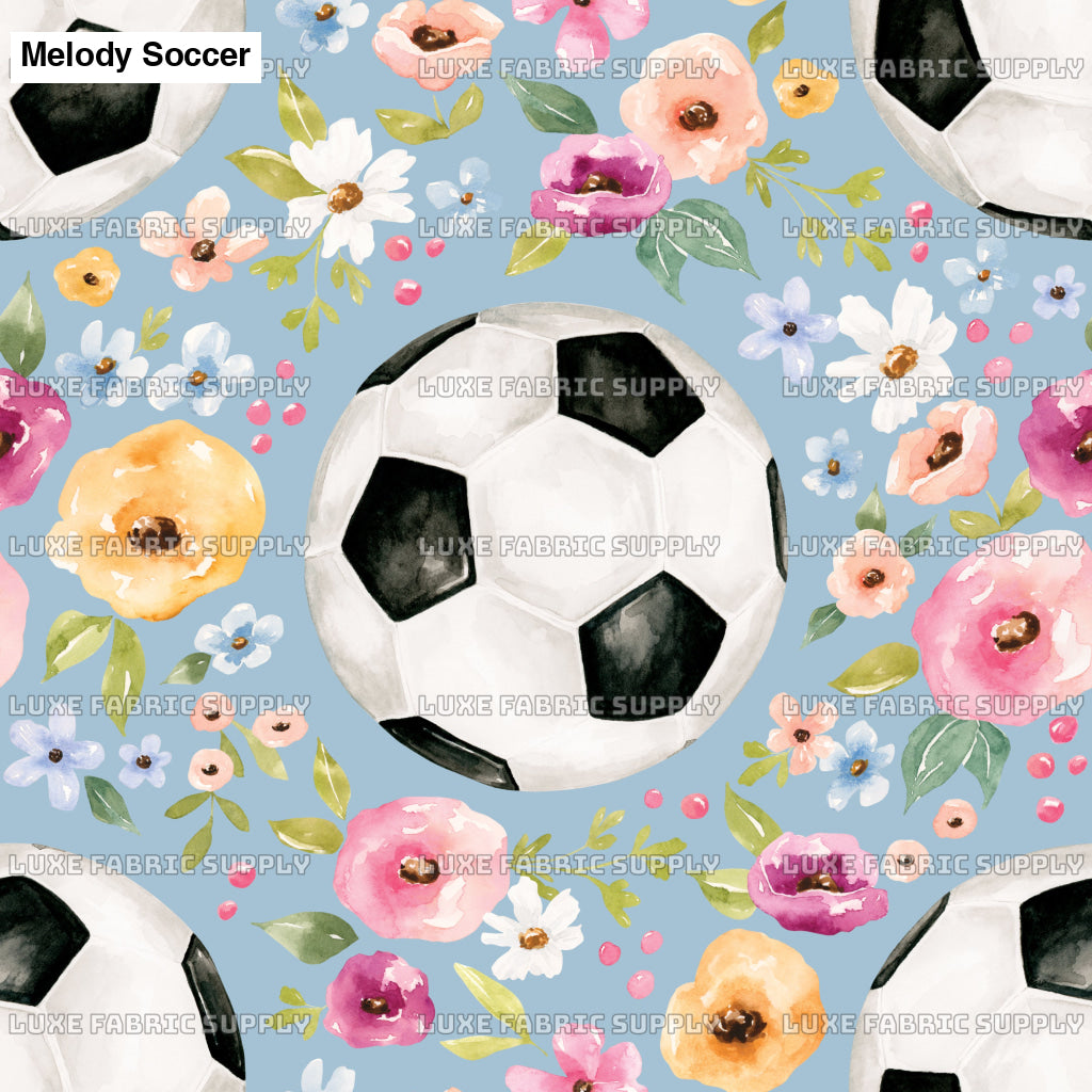 Melody Soccer Floral Blue Lfs Catalog