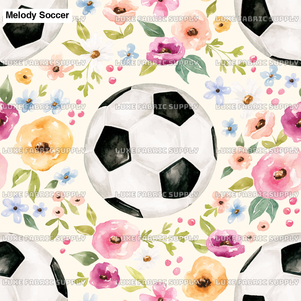 Melody Soccer Floral Cream Lfs Catalog