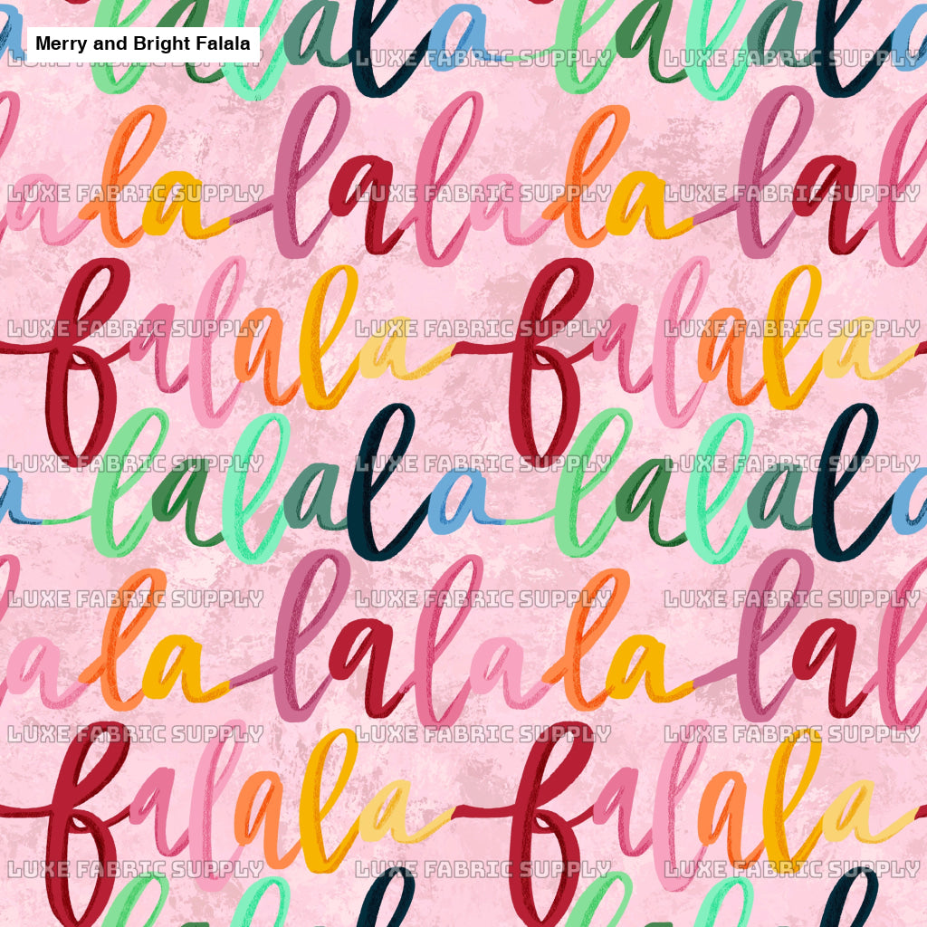 Merry And Bright Falala Multi Pink Lfs Catalog