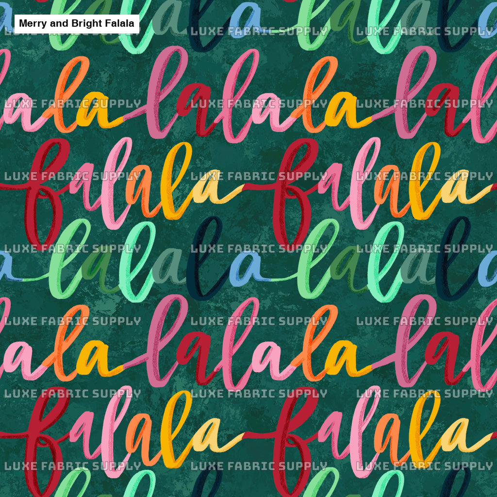 Merry And Bright Falala Multi Teal Lfs Catalog