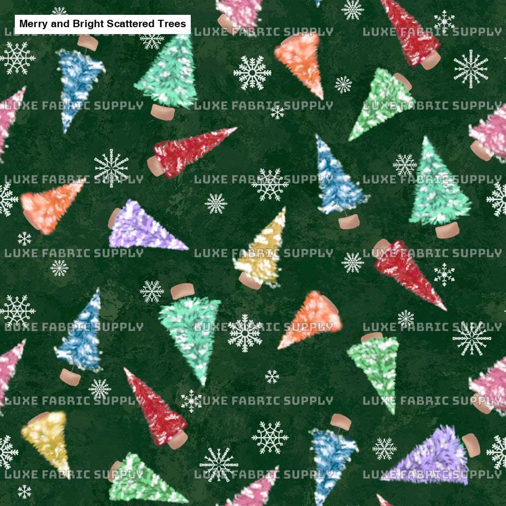 Merry And Bright Scattered Trees Emerald Lfs Catalog