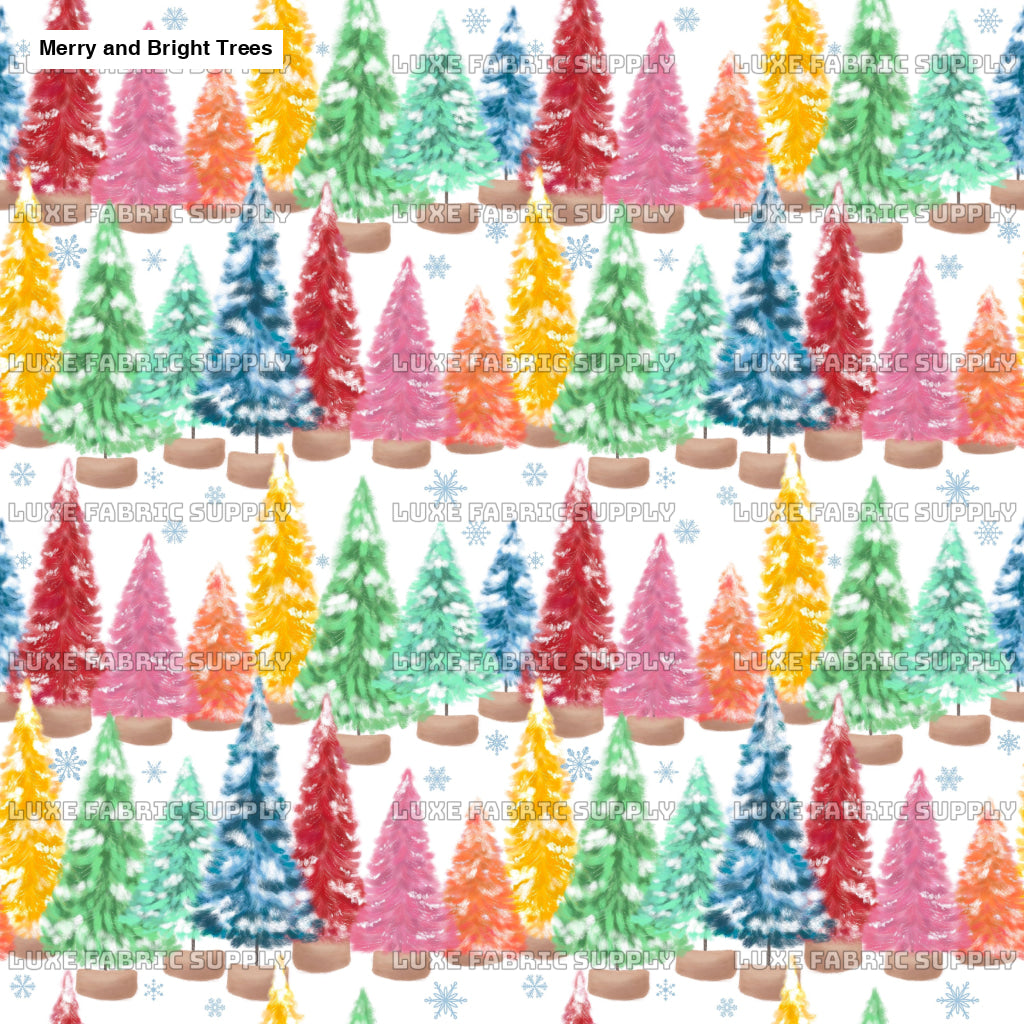 Merry And Bright Trees White Lfs Catalog