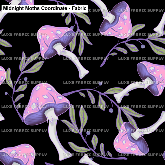 Midnight Moths Coordinate - Fabric Fabrics