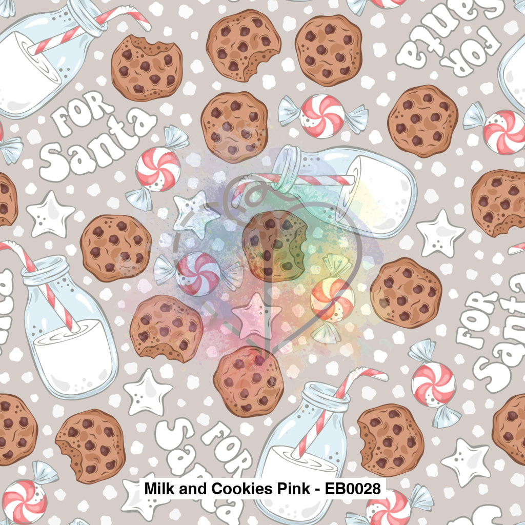 Milk And Cookies Pink - Eb0028