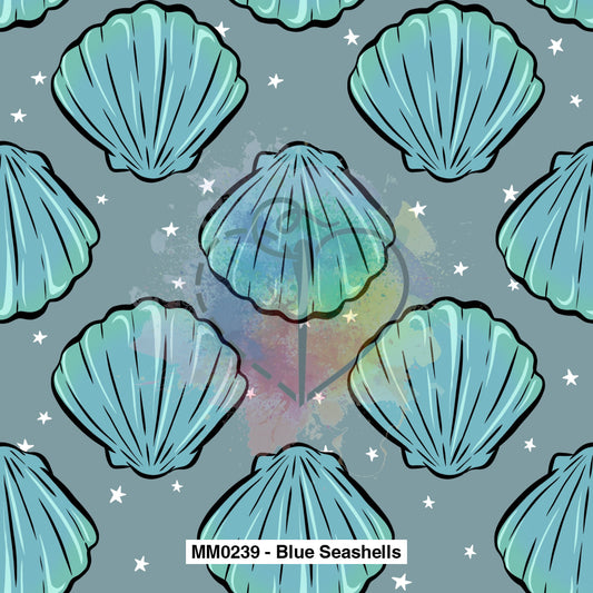 Mm0239 - Blue Seashells