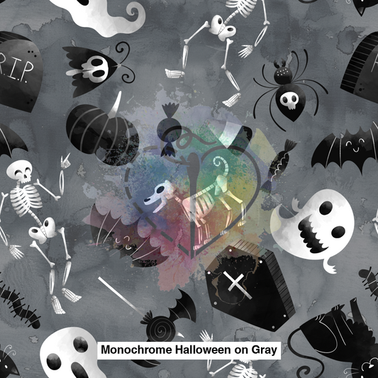 Monochrome Halloween On Gray Lfs Catalog