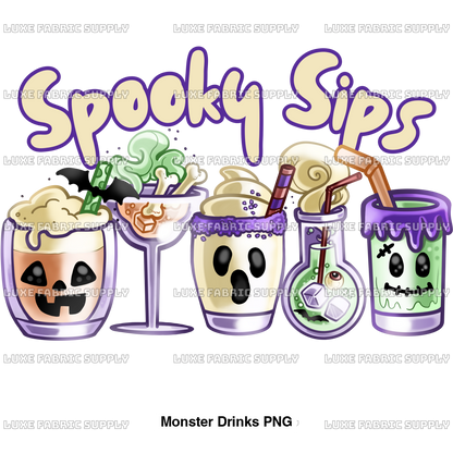 Monster Drinks Png Panel